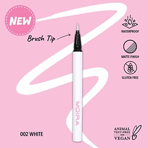 Delineador Precision Liquid Liner Blanco Moira
