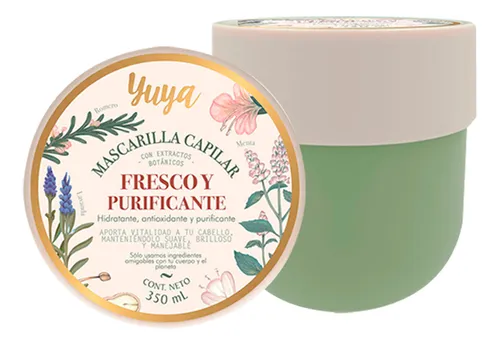 Mascarilla Capilar Fresco y Purificante Yuya