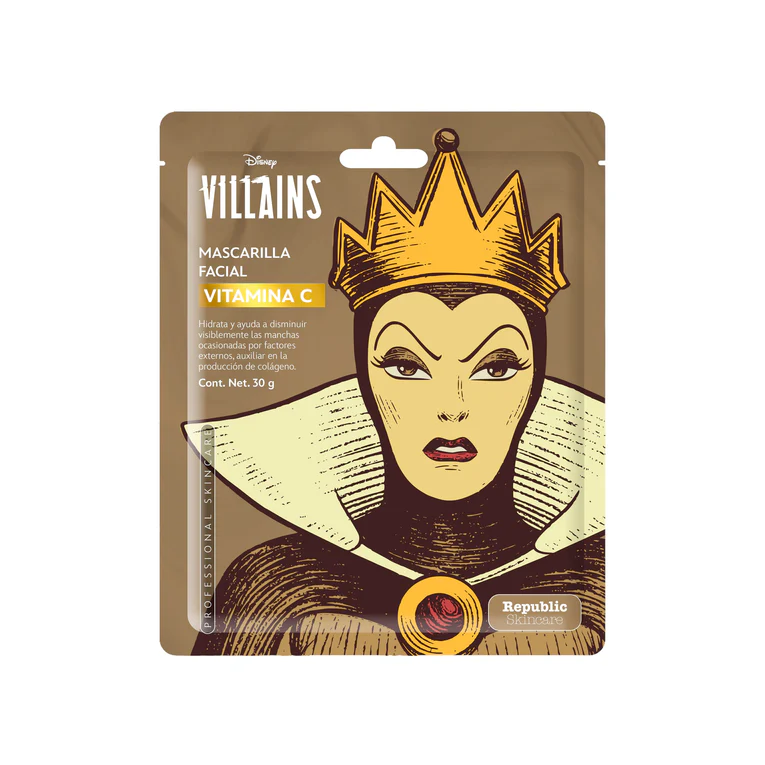 Mascarilla Facial  Vitamina C Reina Malvada Disney