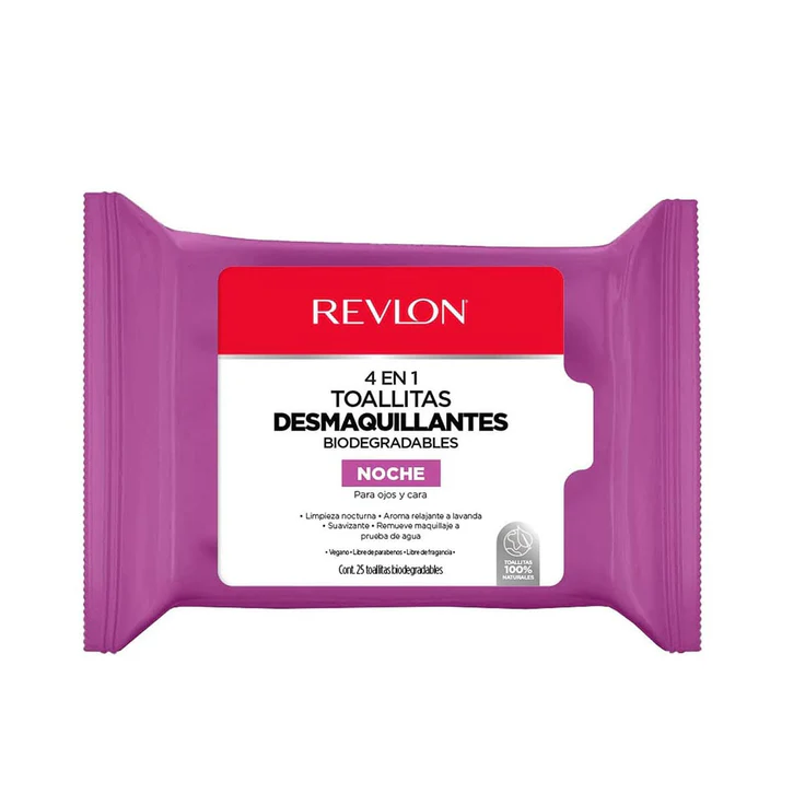 Toallitas Desmaquillantes Noche Revlon