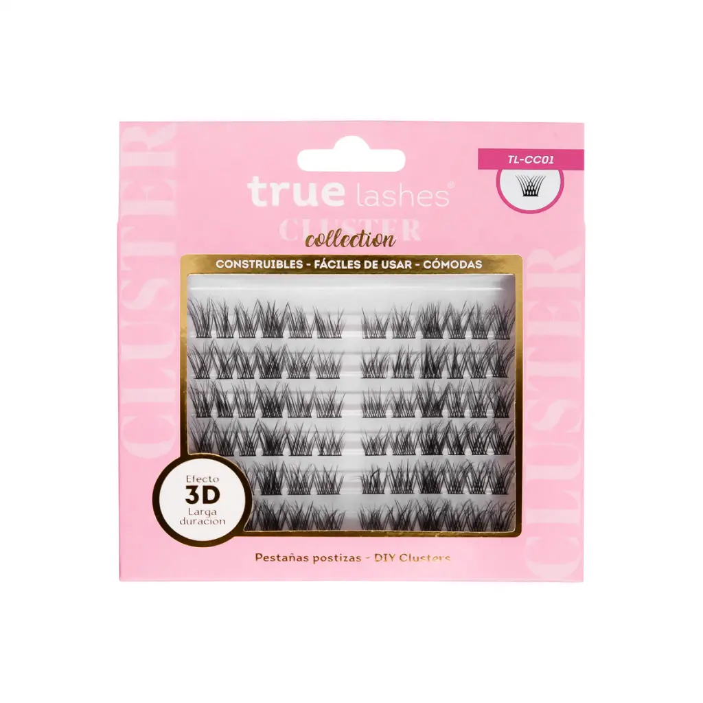 Pestaña Postiza  TL-CC01 Clusters True Lashes