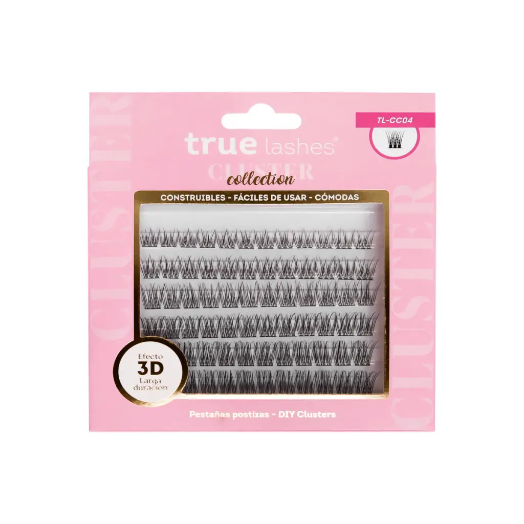 Pestaña Postiza  TL-CC04 Clusters True Lashes