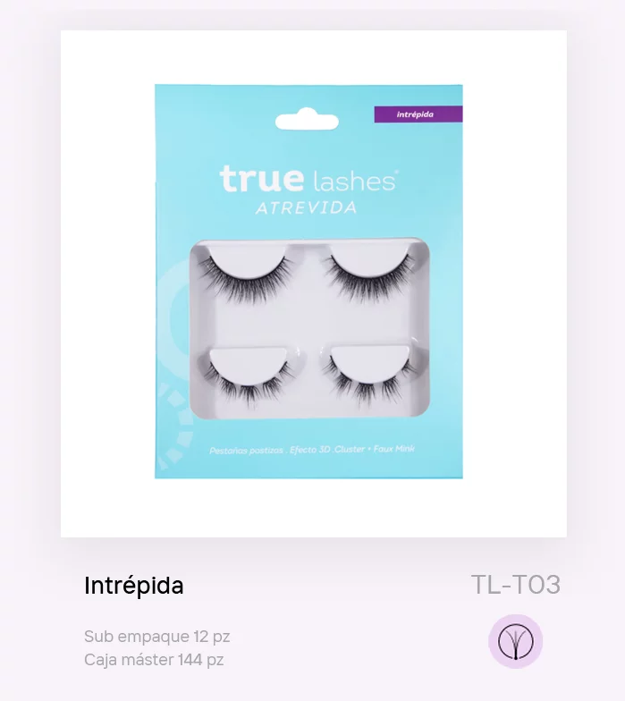Pestañas Atrevida - Intrepida True Lashes 