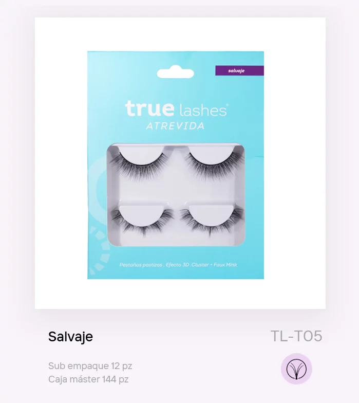 Pestañas Atrevida - Salvaje True Lashes 