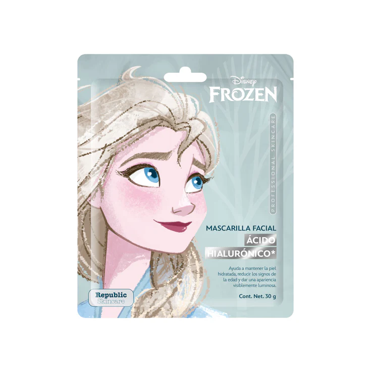 Mascarilla Facial Acido Hialuronico Frozen  Disney