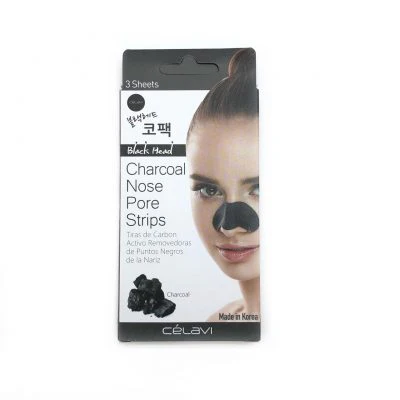 Tiras de Carbon Activado Puntos Negros Celavi