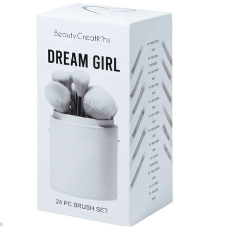 Beauty Creations OH DARLING 24 PC BRUSH SET - WHITE