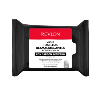 Toallitas Desmaquillantes Con Carbon Activado Revlon
