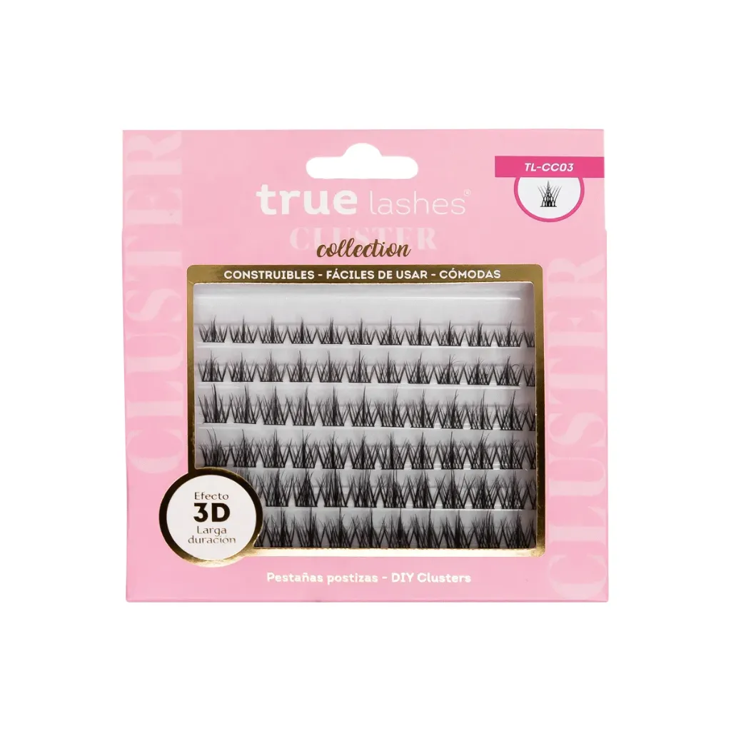 Pestaña Postiza  TL-CC03 Clusters True Lashes