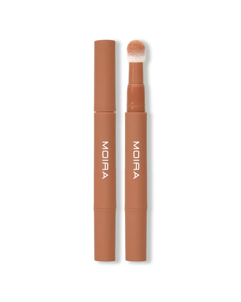 01 Corduroy Caramel Labial en Crema Cushion Kiss Moira