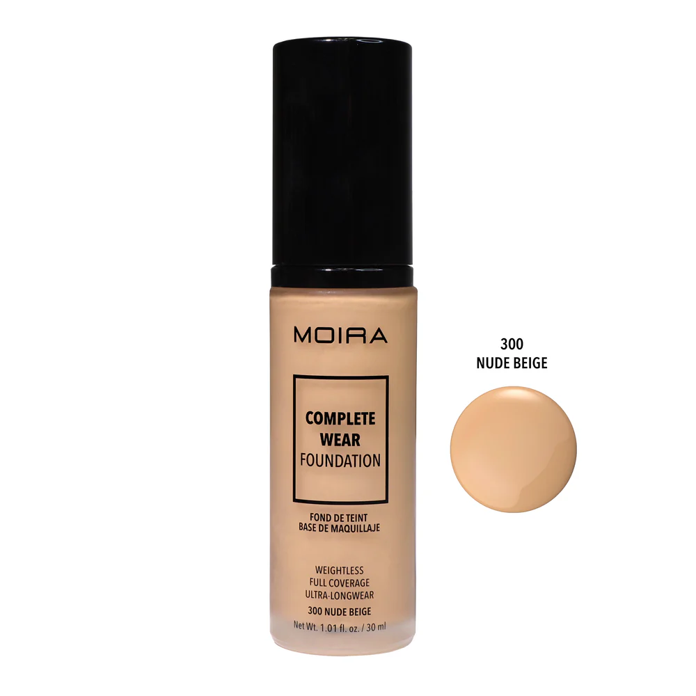 300 Nude Beige Base de Maquillaje Matte Moira