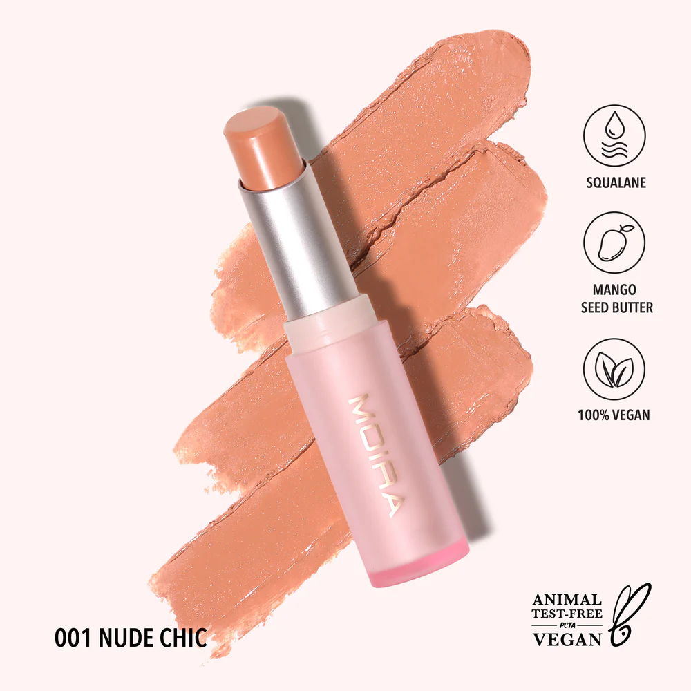 Signature Lipstick  01 Nude Chic Moira