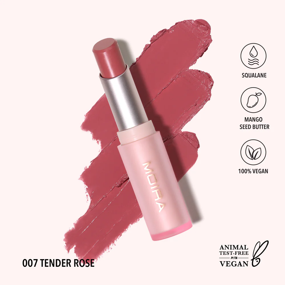 [SLS 007] Labial Balsamo Signature Lipstick 07 Tender Rose Moira