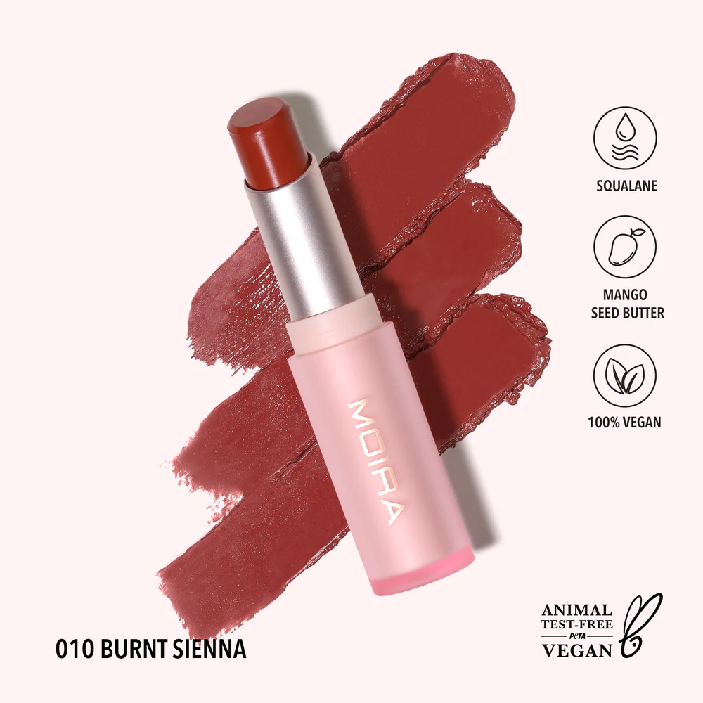 Labial Balsamo Signature Lipstick 10 Burnt Sienna Moira