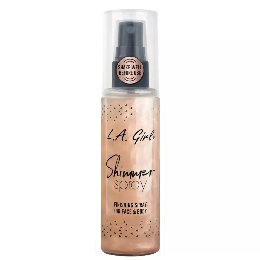 Shimmer Spray  Rose Gold Cara y Cuerpo L.A Girl