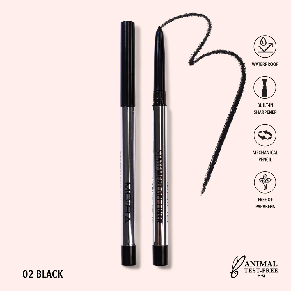 Delineador en Gel 02 Black Moira