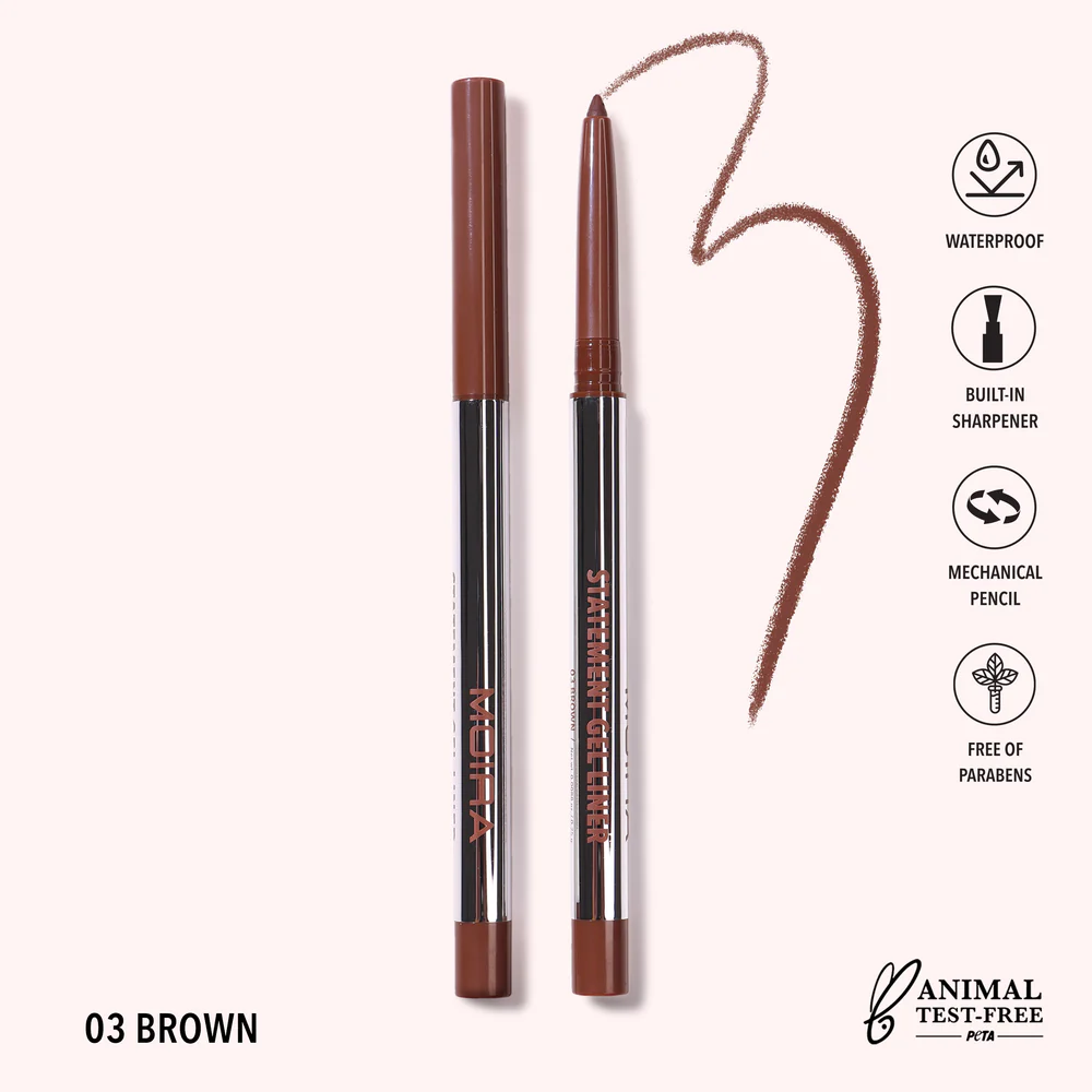 Delineador en Gel 03 Brown Moira