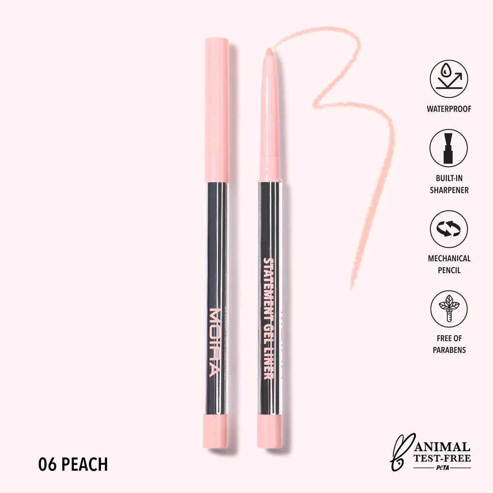 [STL 006] Delineador en Gel 06 Peach Moira