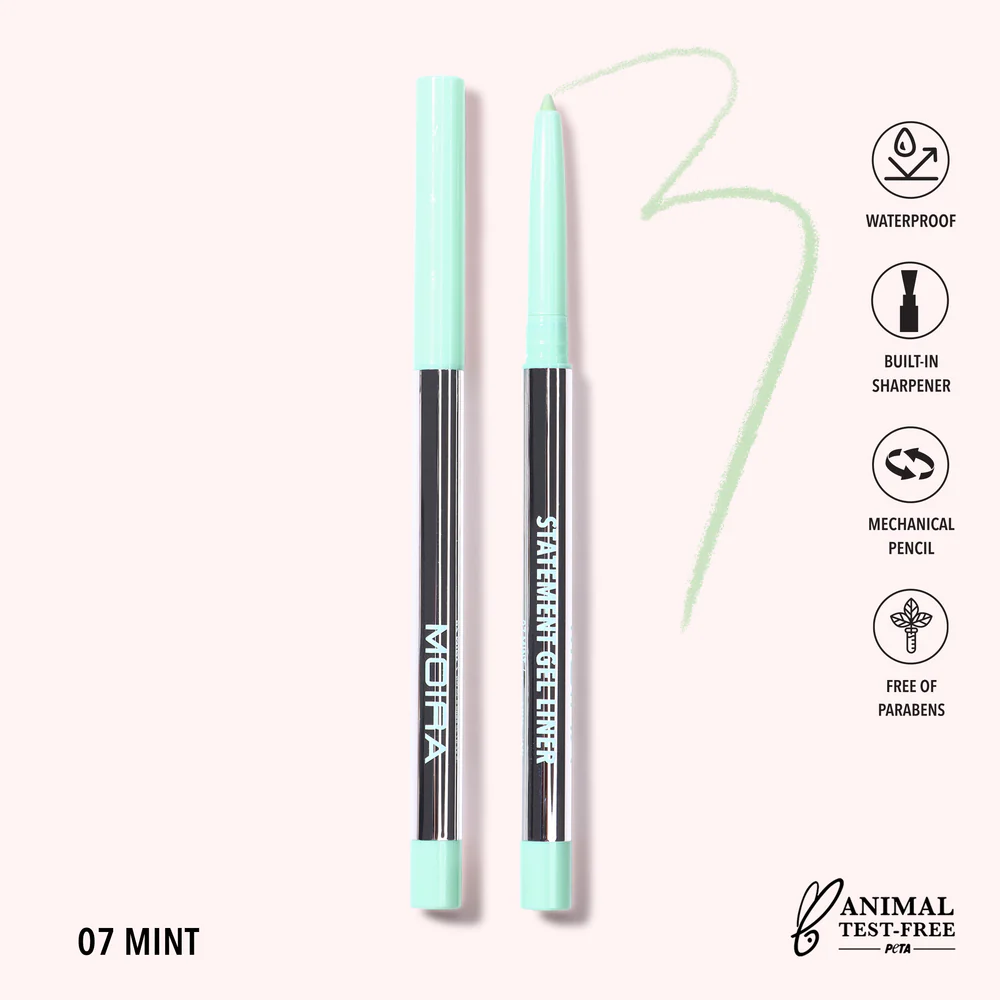 [STL 007] Delineador en Gel 07 Mint Moira