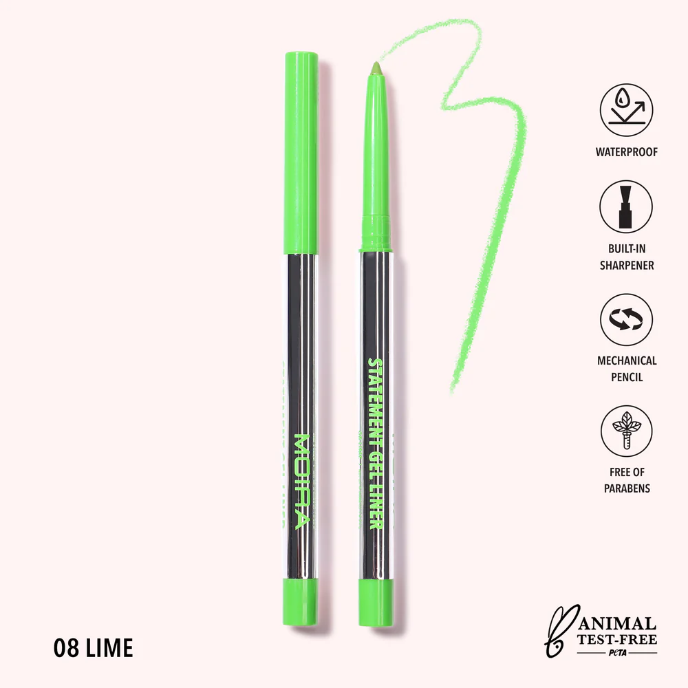 [STL 008] Delineador en Gel 08 Lime Moira