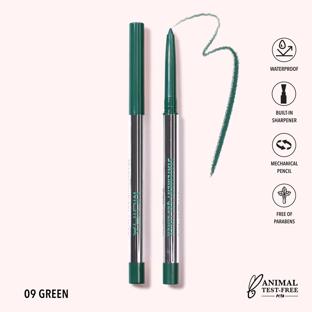 [STL 009] Delineador en Gel 09 Green Moira