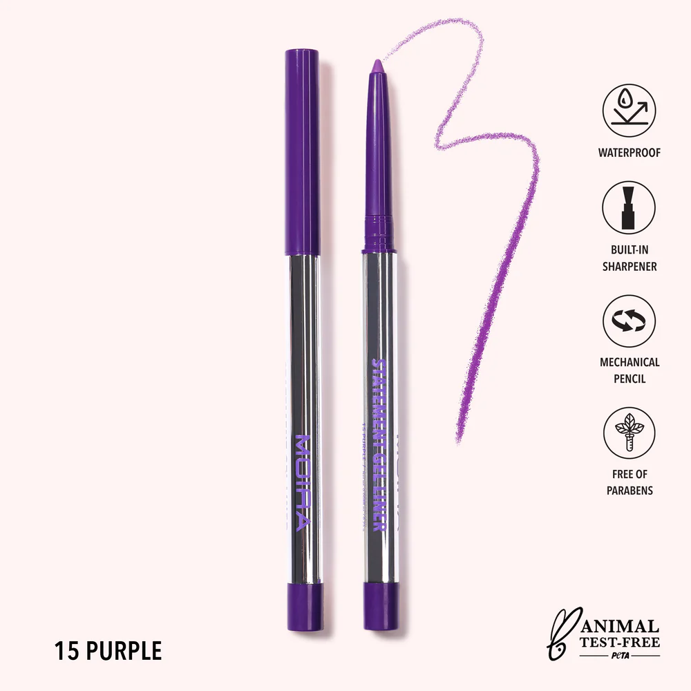 [STL 015] Delineador en Gel 015 Purple Moira