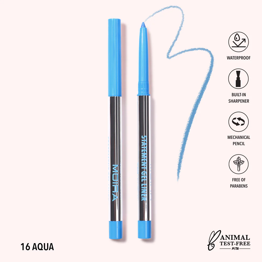 [STL 016] Delineador en Gel 016 Aqua Moira