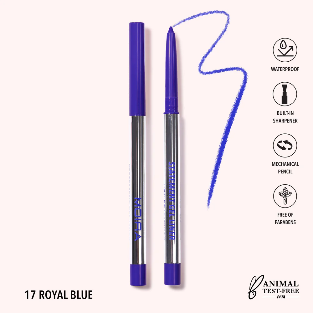 Delineador en Gel 017 Royal Blue Moira
