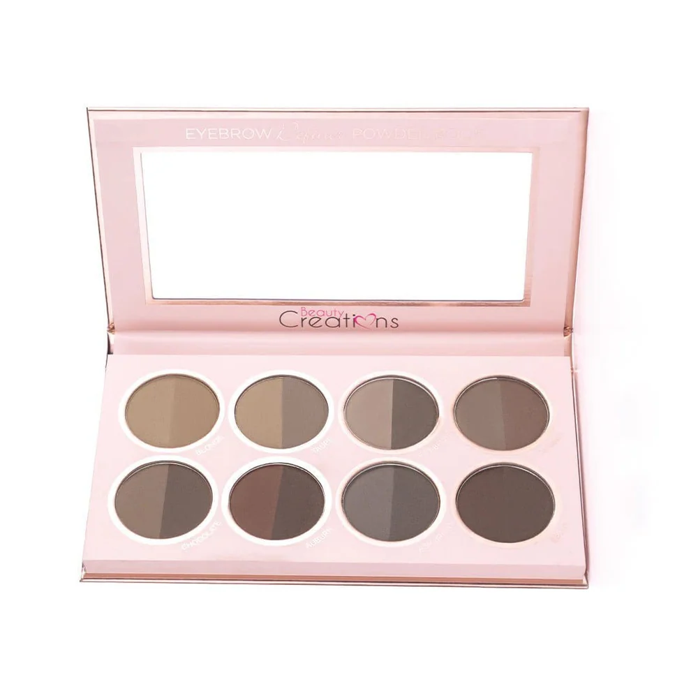 Paleta de Sombras para Cejas Eyebrow Definer Powder Book Beauty Creations