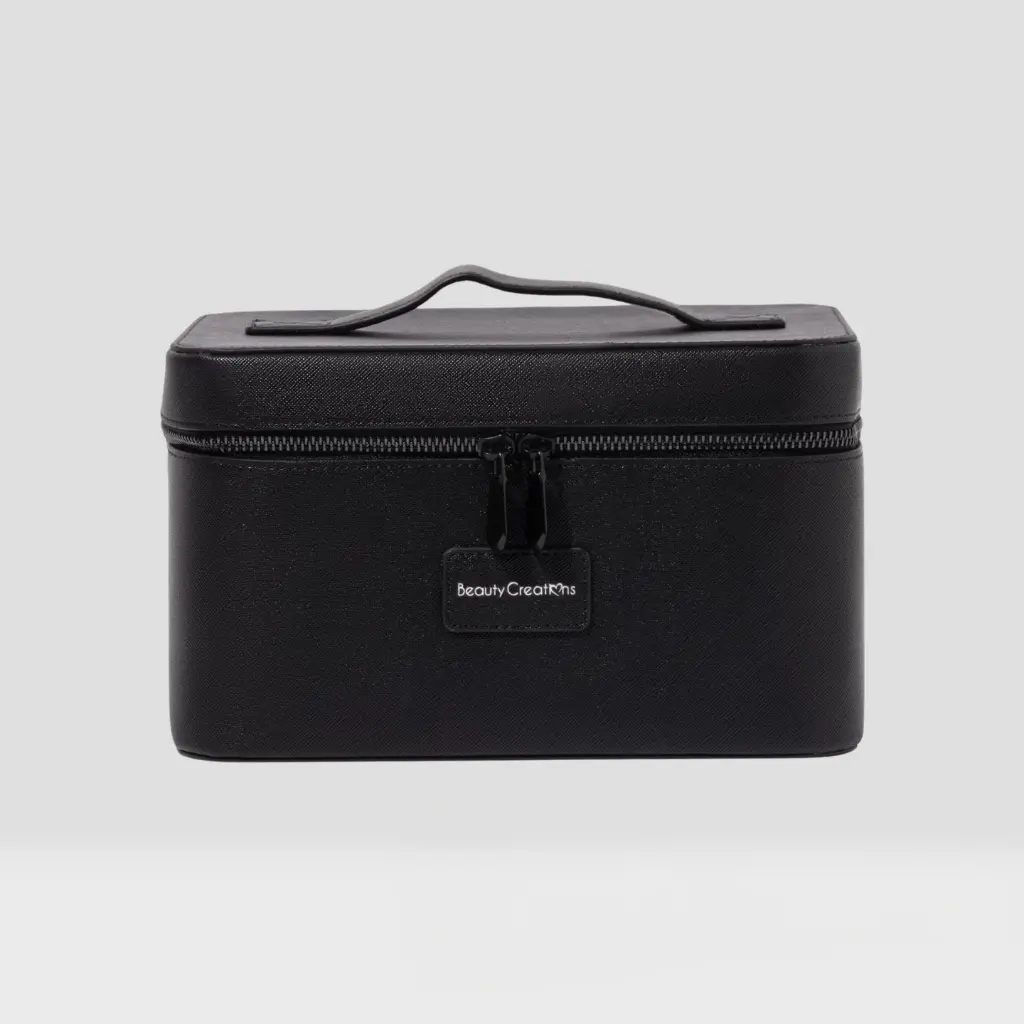 Train Case Estuche de Maquillaje Negro Beauty Creations