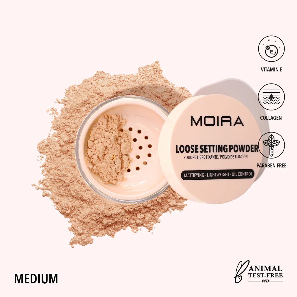 [LAP 003] Polvo Fijador 003 Medium  Loose Setting Powder Moira