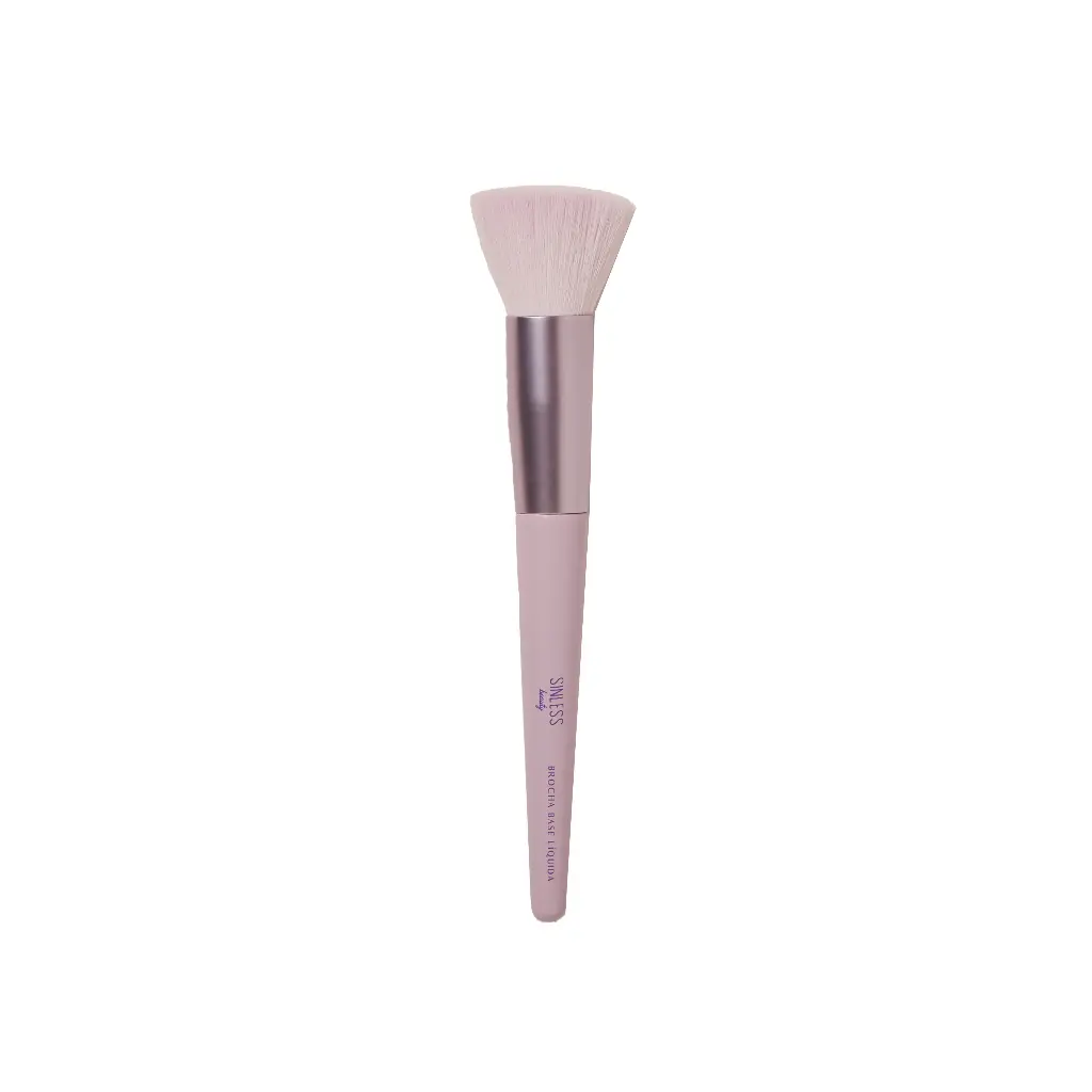 Brocha Para Base Liquida Morada Sinless Beauty