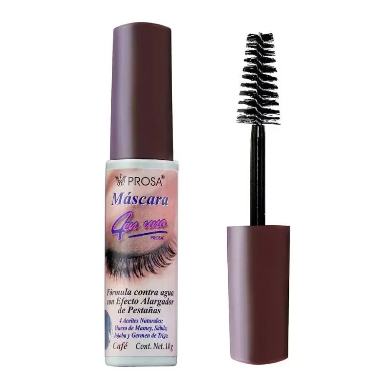 Mascara de Pestañas Cafe Efecto Alargador Prosa