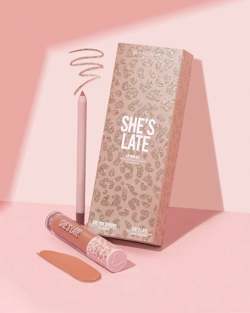 Lip Duo Set Shes Late Beauty Creations