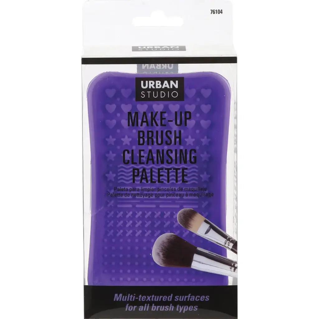 Paleta de Limpieza Morado Make - Up Brush Cleansing Cala