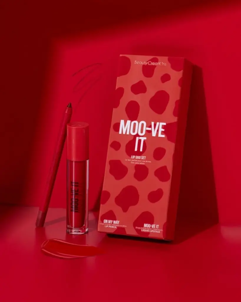 Lip Duo Set Moo-Ve It Beauty Creations