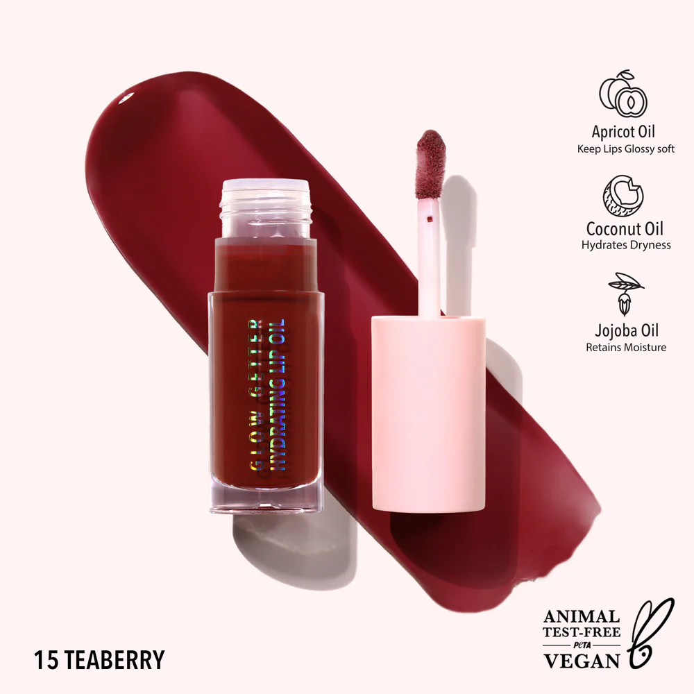 Glow Getter Teaberry 015 Lip Oil Moira