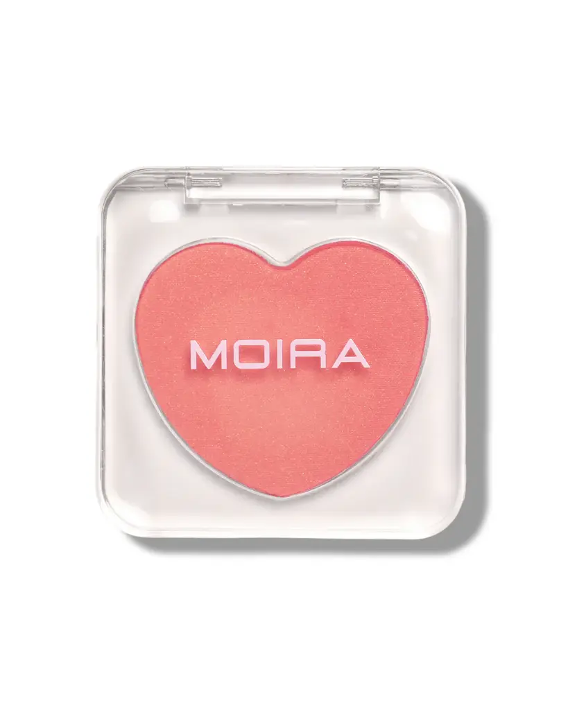 006 Sugar Peach Blush en Polvo Corazon  Moira