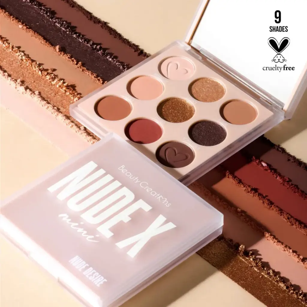 Paleta de Sombras  Nude Desire Nude X Beauty Creations