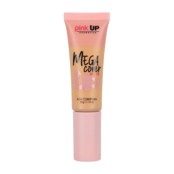 Base Mega Cover SPF 15  600 Deep Tan Pink Up