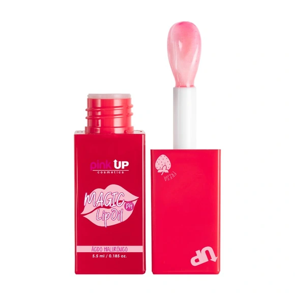 [PKML06] Natural Lip Oil Fresa  Pink Up