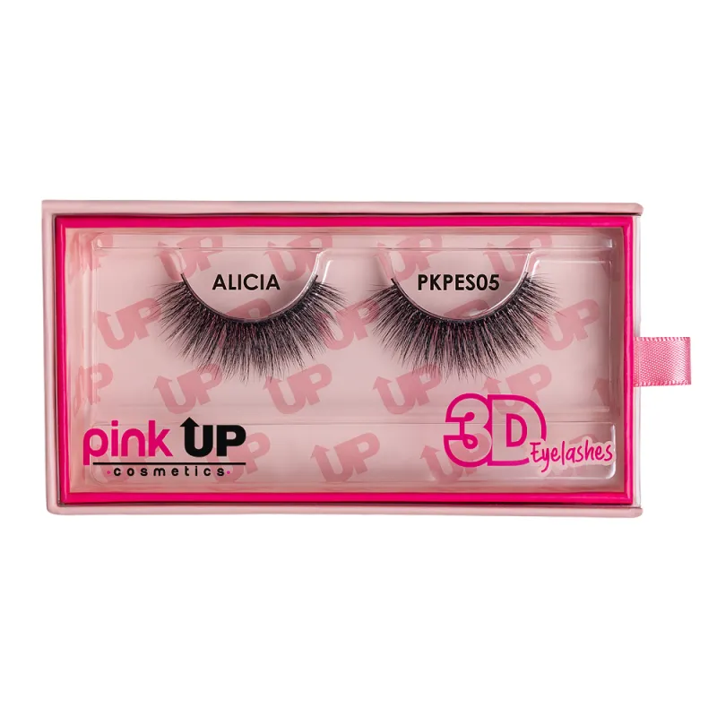 [PKPES05] Pestañas Alicia Pink Up