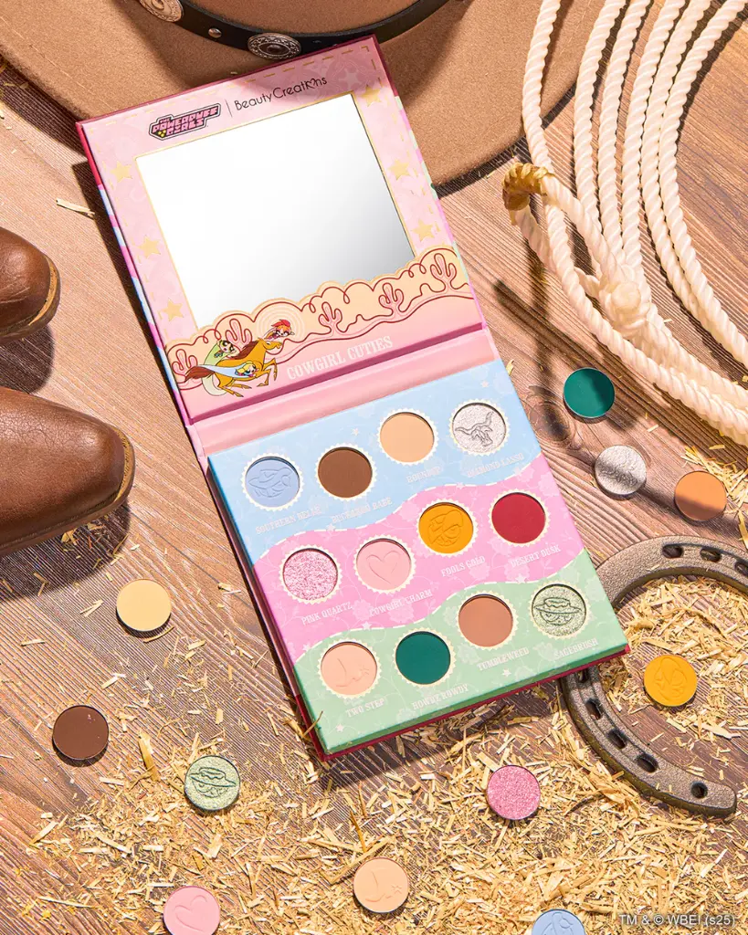 [PPG-SP] Paleta de Sombras Cowgirl Cuties Chicas Superpoderosas Beauty Creations