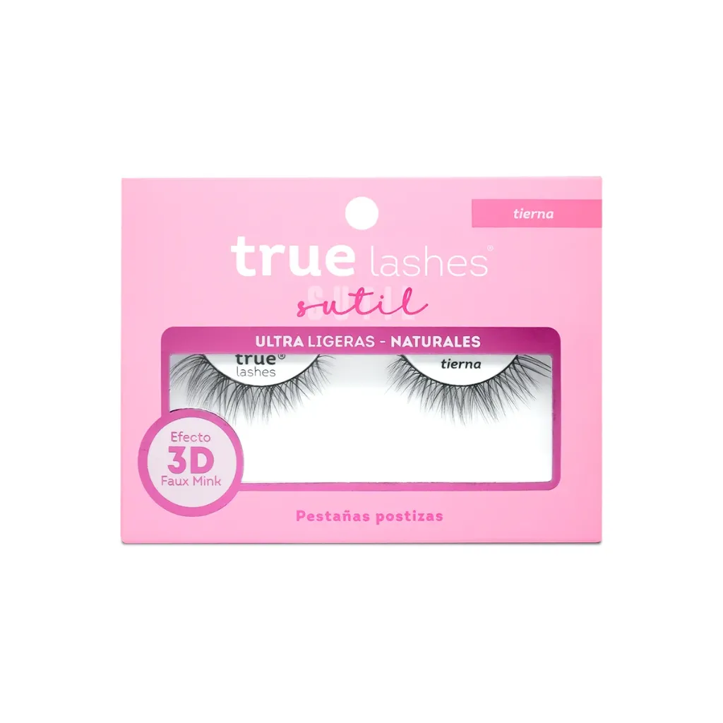 [TL-S02] Pestañas Sutil-Discreta True Lashes 