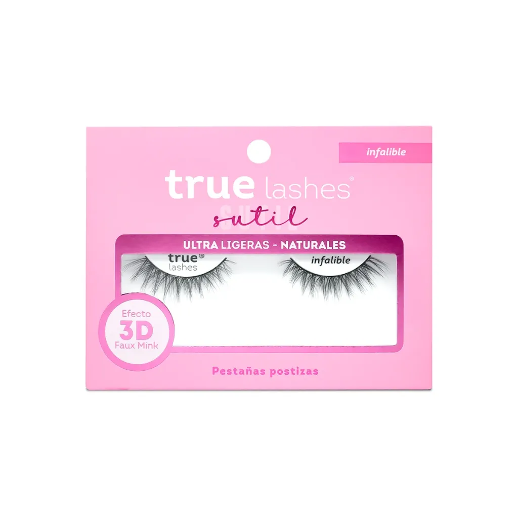 Pestañas Sutil-Infalible True Lashes 