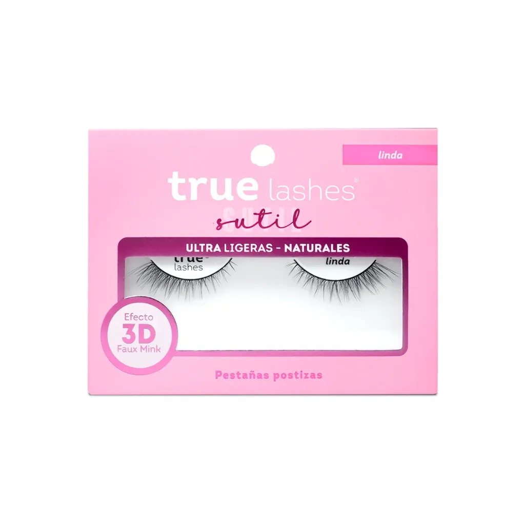 [TL-S01] Pestañas Sutil- Tierna True Lashes 
