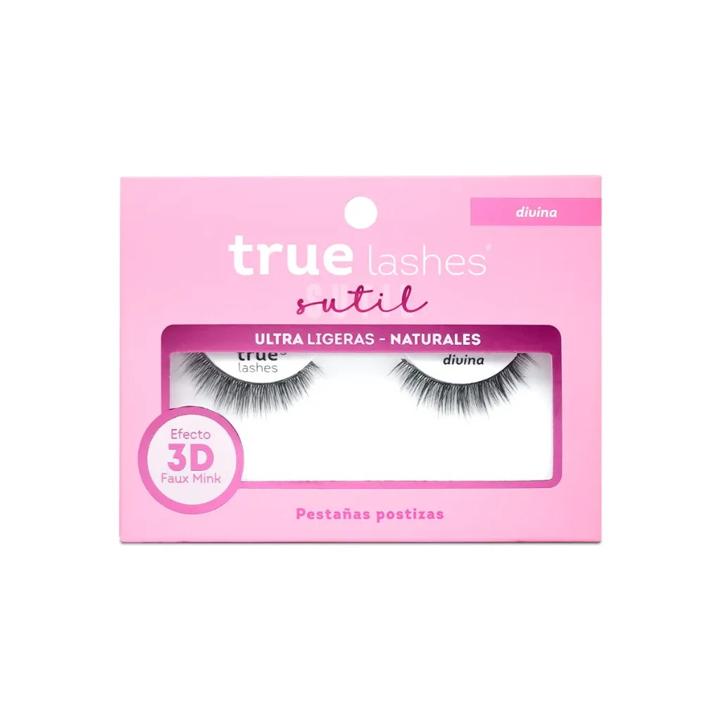 Pestañas Sutil-Divina True Lashes 