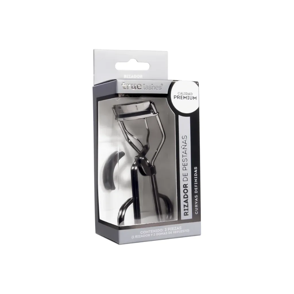 Rizador Negro Cromado Premium True Lashes