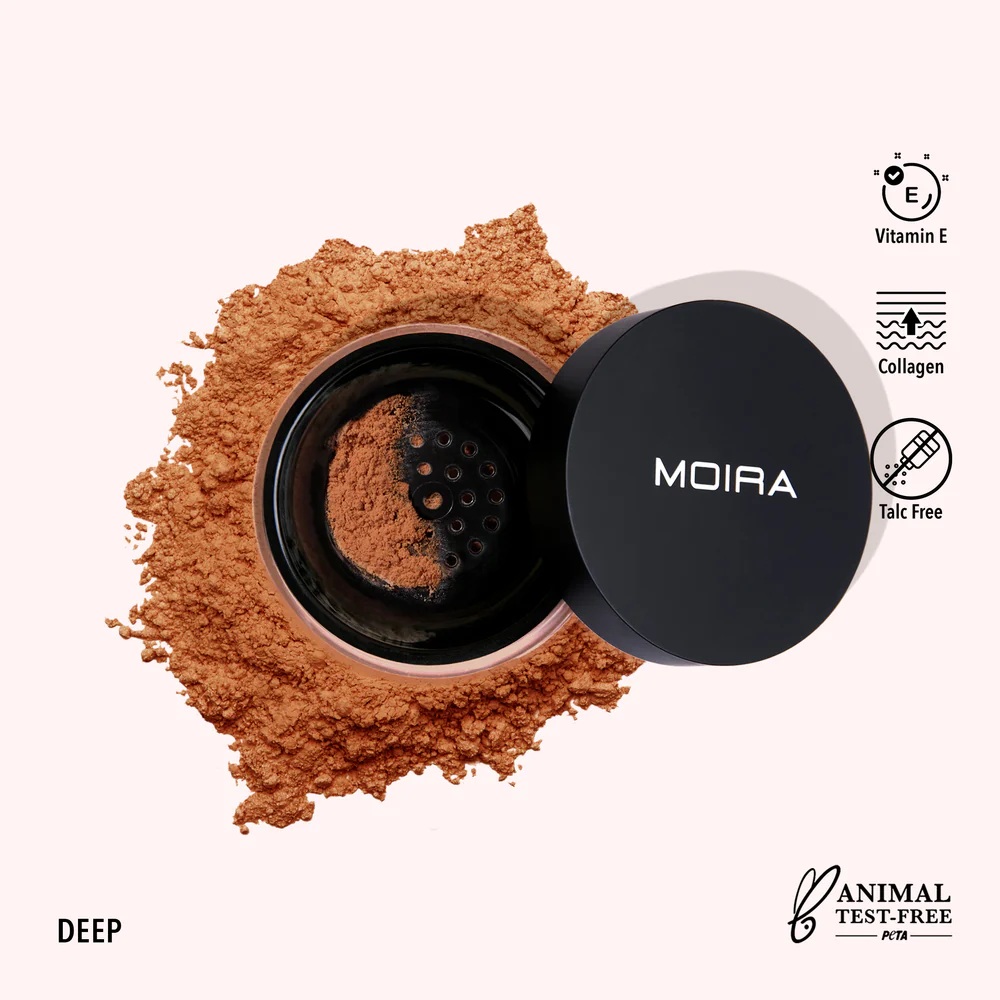 Polvo Fijador 004 Deep  Loose Setting Powder Moira