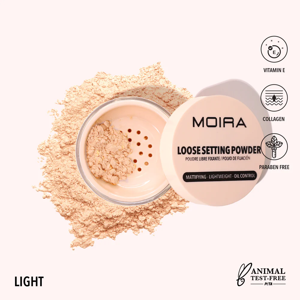 Polvo Fijador 006 Light  Loose Setting Powder Moira